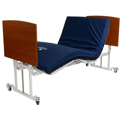 Chicken Pieces AllCare Floor Level Low Bed - Adjustable Height 3.6” to 25”, Width Options, Advanced Positioning 