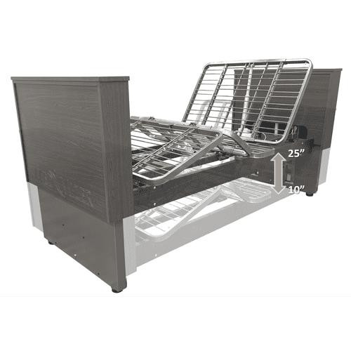 Chicken Pieces SelectCare Homecare Bed with Adjustable Width & Length, Advanced Positioning Capabilities 
