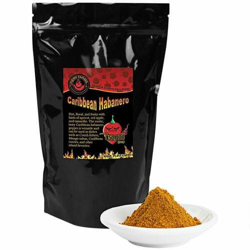  Fiery Farms Red Caribbean Habanero Pepper Powder - 1KG/2.2 lbs 