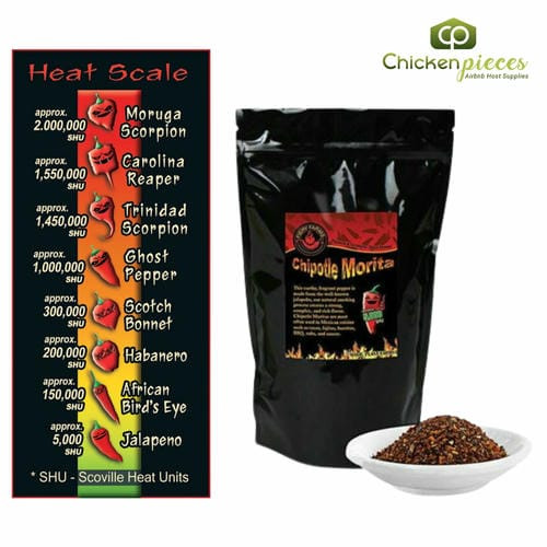 Fiery Farms Smoked Chipotle Morita Pepper Flakes 1KG/2.2 lbs