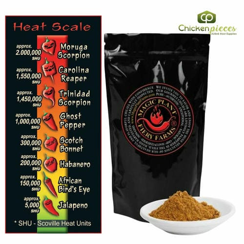 Fiery Farms Red Devil's Breath Pepper Powder - 1KG/2.2 lbs Ecuador's Hottest Pepper