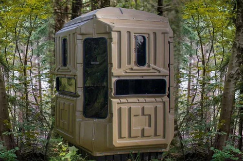  Advantage Hunting Dual Threat Combo Elevated Hunting Blinds - Game Keeper Series, All-Weather, 360° View 