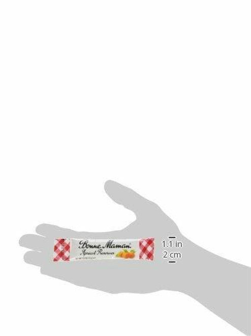 Bonne Maman Apricot Preserves Stick 0.5 oz/15ml. Bulk- 100/Case   Bonne Maman Apricot Preserves Stick 0.5 oz/15ml. Bulk- 100/Case