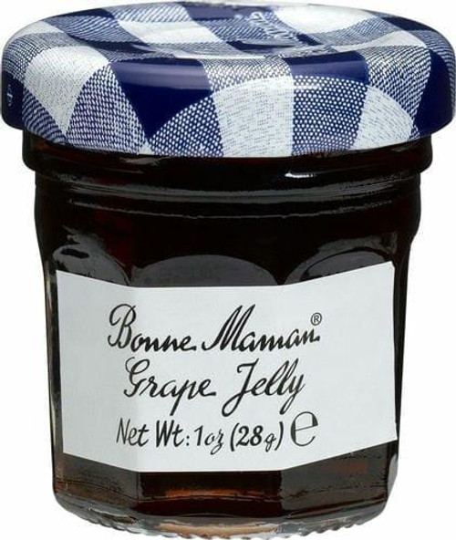 Bonne Maman Muscat Grape Jelly reserves Mini Jar 1 oz/28g. Bulk- 60/Case   Bonne Maman Muscat Grape Jelly reserves Mini Jar 1 oz/28g. Bulk- 60/Case