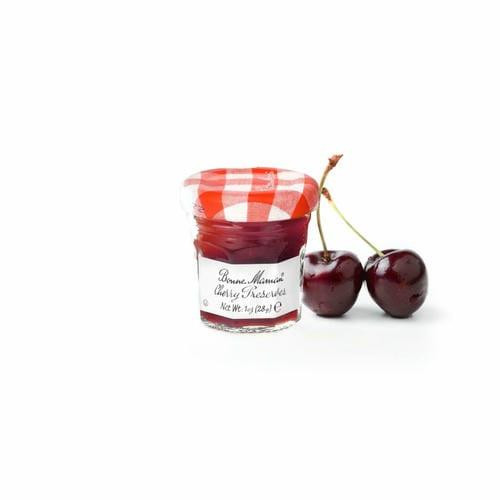 Bonne Maman Cherry reserves Mini Jar 1 oz/28g. Bulk- 60/Case   Bonne Maman Cherry reserves Mini Jar 1 oz/28g. Bulk- 60/Case