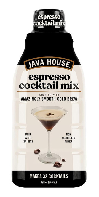 JAVA HOUSE Java House Cold Brew Espresso Martini Mix 4:1 Concentrate 946ml- Makes 32 Martinis 
