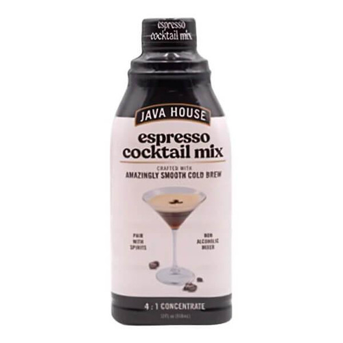 JAVA HOUSE Java House Cold Brew Espresso Martini Mix 4:1 Concentrate 946ml- Makes 32 Martinis 