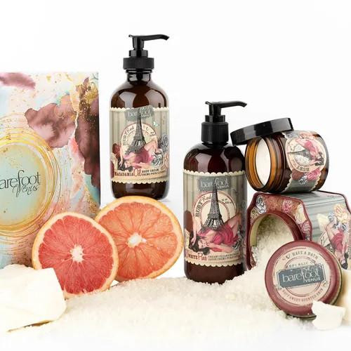 Chicken Pieces Barefoot Venus Ruby Red Gift Set – Uplifting Fragrance 