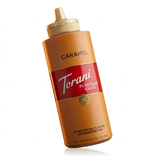 torani Torani 12 fl. oz/355 ml Puremade Caramel Flavoring Sauce
