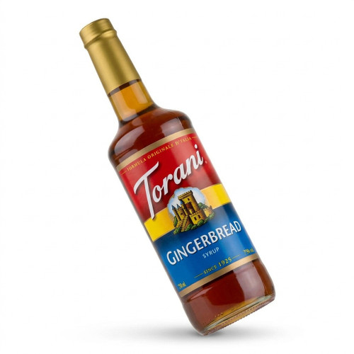torani Torani Gingerbread Flavoring Syrup 750 mL/25.36 oz Glass Bottle