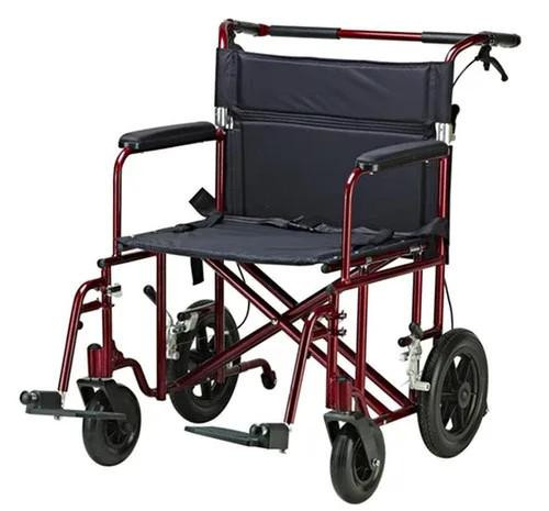  Drive Medical Bariatric Heavy Duty Transport Wheelchair 