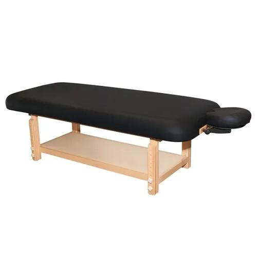 earthlite Earthlite Terra Massage Treatment Table - Black | 800 lbs Capacity 
