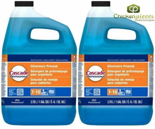Cascades  Cascade Professional Silverware Presoak, Concentrate Closed Loop, 3.78 L/1 Gallon (2/Case) 
