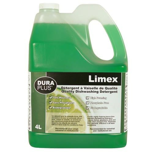 dura plus Dura Plus Limex Liquid Dish Soap, 4L/1.05 Gallon (4/Case) 