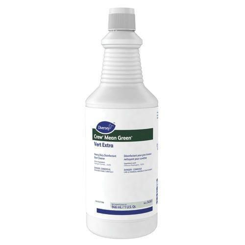  Diversey Crew Mean Green Heavy-Duty Disinfectant Bowl Cleaner, 946 mL/32 oz(12/Case) 