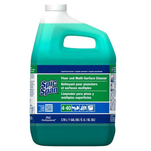  Spic and Span Floor and Multi-Surface Cleaner, Concentrate Closed Loop, 3.78L/1 Gallon (3/Case) 