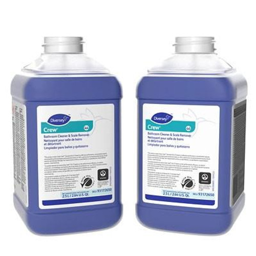  Diversey Crew Bathroom Cleaner and Scale Remover J-Fill 2.5 L/84.53 oz (2/Case) 
