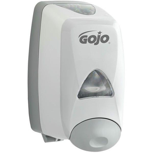  Gojo FMX Push-Style Foam Hand Soap Dispenser, Grey, 1,250 mL Capacity (6/Case) 