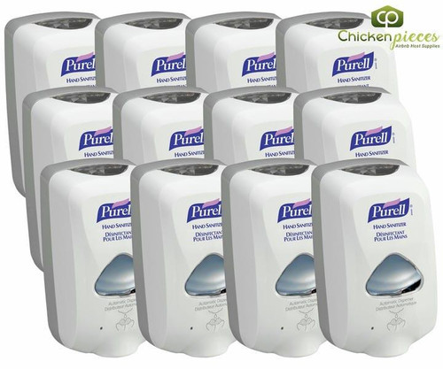 purell Purell TFX Touch-Free Hand Sanitizer Dispenser, Dove Grey, 1,200 mL Capacity (12/Case)  purell Purell TFX Touch-Free Hand Sanitizer Dispenser, Dove Grey, 1,200 mL Capacity (12/Case)