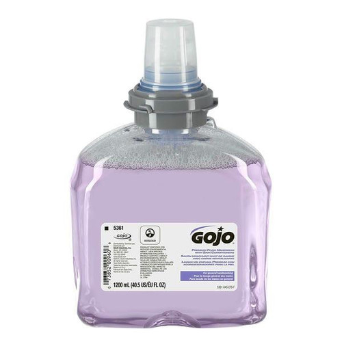 Gojo TFX Premium Foam Cranberry Scent Hand Soap Refills with Skin Conditioners 1,200 mL/40.58 oz (2/Case)   Gojo TFX Premium Foam Cranberry Scent Hand Soap Refills with Skin Conditioners 1,200 mL/40.58 oz (2/Case)
