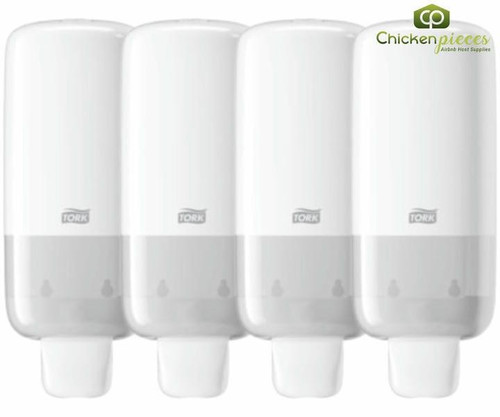 tork Tork® Elevation Manual Foam Soap Dispenser, White 24 ml/12.8 oz (4/Case)  tork Tork® Elevation Manual Foam Soap Dispenser, White 24 ml/12.8 oz (4/Case)