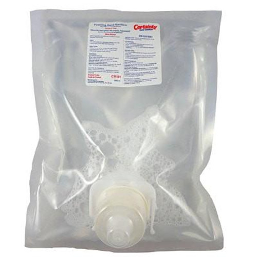  Certainty Non-Alcohol Foam Hand Sanitizer, 1,000 mL/33.81 oz (4/Case) 
