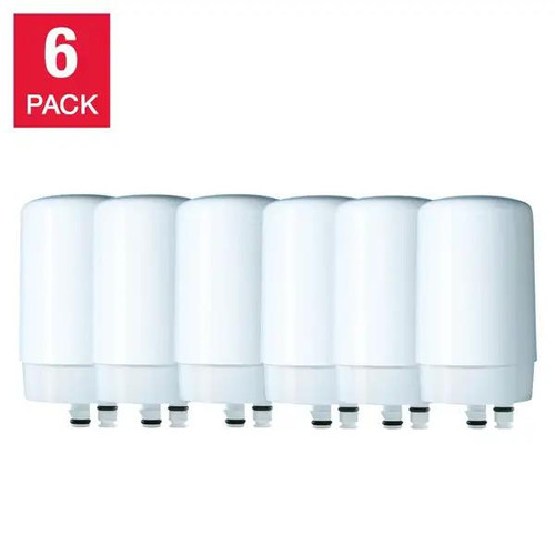 BRITA Brita On Tap Faucet Water Filter System Replacement Filters, (6/Case) 