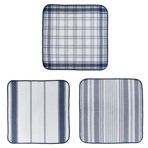  Kitchen Works Dish Cloths, 30-Pack, Soft & Absorbent 100% Cotton 