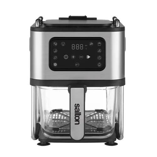  Salton Flip and Cook 3-in-1 Air Fryer, Grill and Dehydrator 6.17 kg/13.6 lbs 