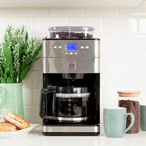  Kenmore Elite Grind and Brew Coffee Maker with Burr Grinder, 12 Cup 4.91 kg/10.84 lb 