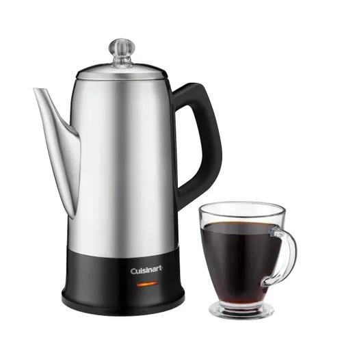  Cuisinart Classic 12-cup Stainless Steel Percolator 1.63 kg/3.59 lbs 
