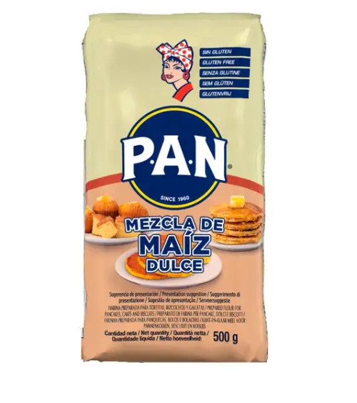 P.A.N Harina Dulce - Pre-cooked Sweet Corn Mix 500g/1.1 LBS
