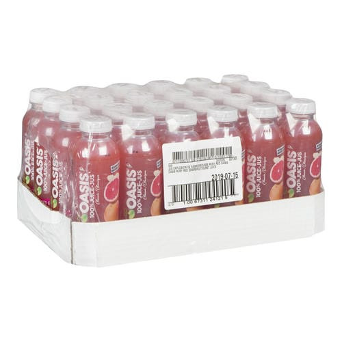 Oasis Juice Grapefruit Ruby Red Burst 300ml/10.14oz (24/Case) - Canadian Made