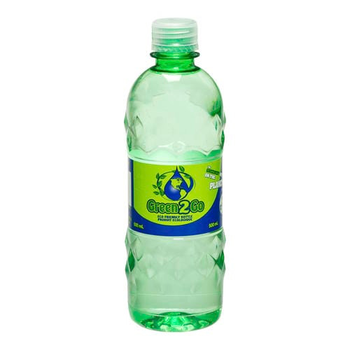 Arctic Chiller Water Bottled Green 2 Go 500ml/(24/Case) - Canadian Made