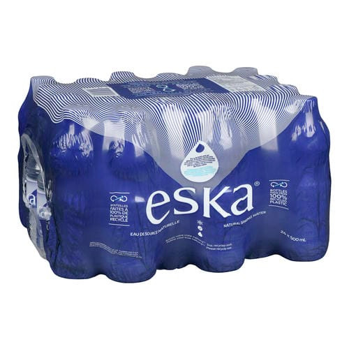 Eska Water Water Spring 500ml/16.91oz (24/Case) - Canadian Made