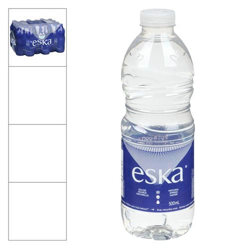 Eska Water Water Spring 500ml/16.91oz (24/Case) - Canadian Made