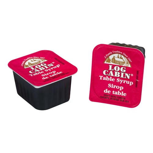 Log Cabin Resta Syrup Pancake Rich Foodservice 43ml/1.45 oz (120/Case)-Canadian Made