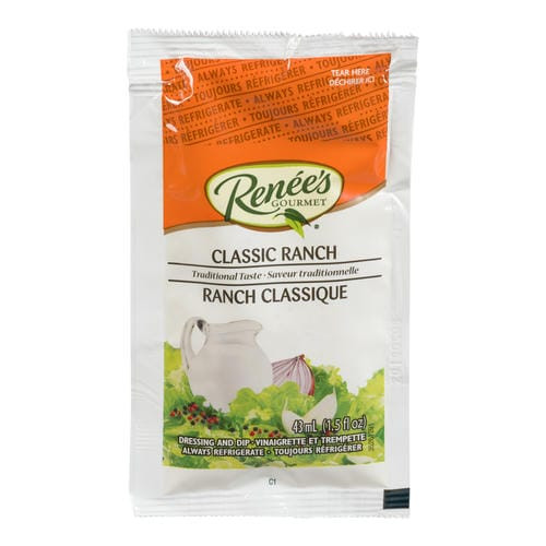 Renee's Dressing Ranch Classic 43ML/1.45oz (120/Case)-Canadian Made