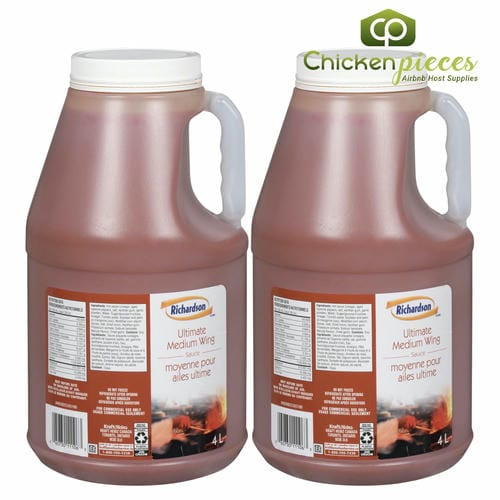 Richardson Sauce Wing Medium Ultimate 4L/8.45Lbs (2/Case) -Canadian Made