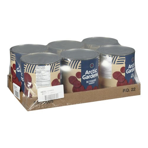 Arctic Gardens Beet Sliced 2.84L/96oz (6/Case)-Canadian Made