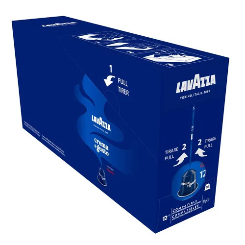 Lavazza Crema e Gusto Nespresso Compatible Coffee Pods 57g/2oz (100/Case)
