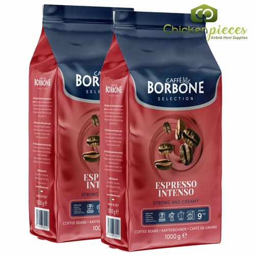 Caffè Borbone Espresso Intenso Whole Coffee Beans 1kg/2.2Lbs (2/Case)