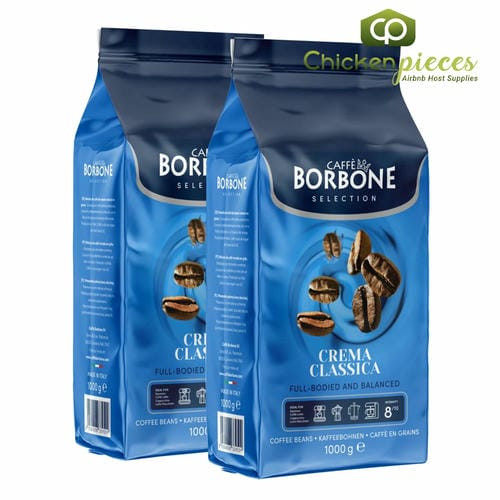 Caffè Borbone Crema Classica Whole Coffee Beans 1kg/2.2Lbs (2/Case)