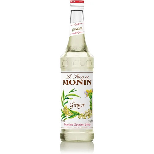Monin Premium Ginger Flavoring Syrup 750mL/25.36oz (12/Case)