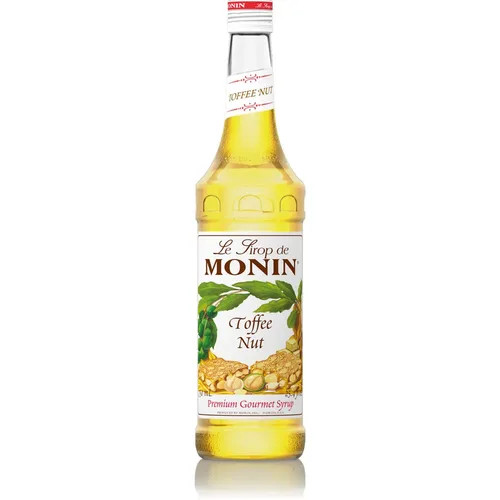 Monin Premium Toffee Nut Flavoring Syrup 750mL/25.36oz (12/Case)