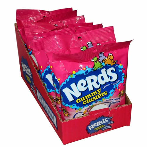 Nerds Gummy Clusters, Rainbow, Candy 1420g/3.13lLbs