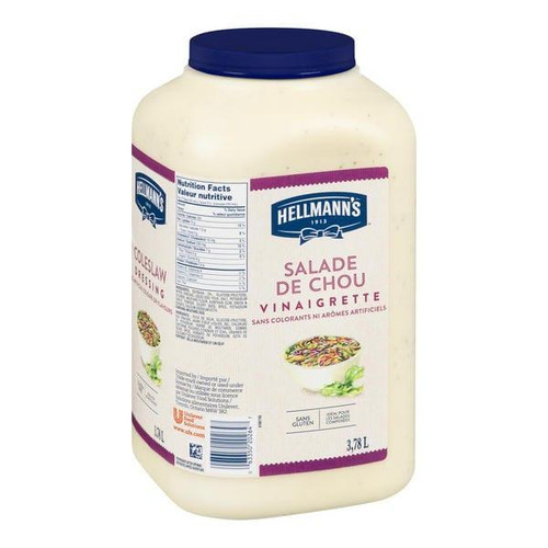  Hellmann's Creamy Coleslaw Dressing Gluten-Free 3.78L/1 Gallon 