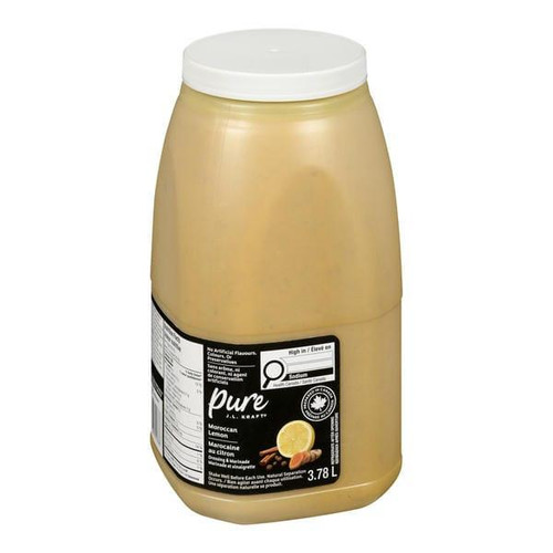  PURE J.L. KRAFT Moroccan Lemon Vinaigrette 3.78LT/1 Gallon 