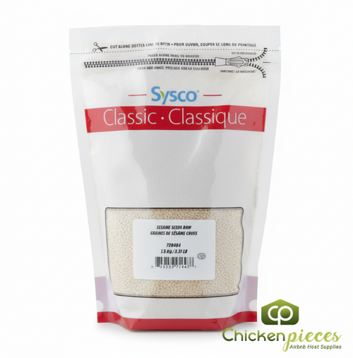 Sysco Classic Sesame White Seed 1.5KG/3.31 LBS