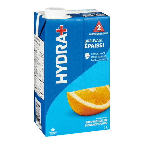Hydra+ Thickened Orange Juice IDDSI 2- 1L/33.81oz product image — HYDRA+ wholesale